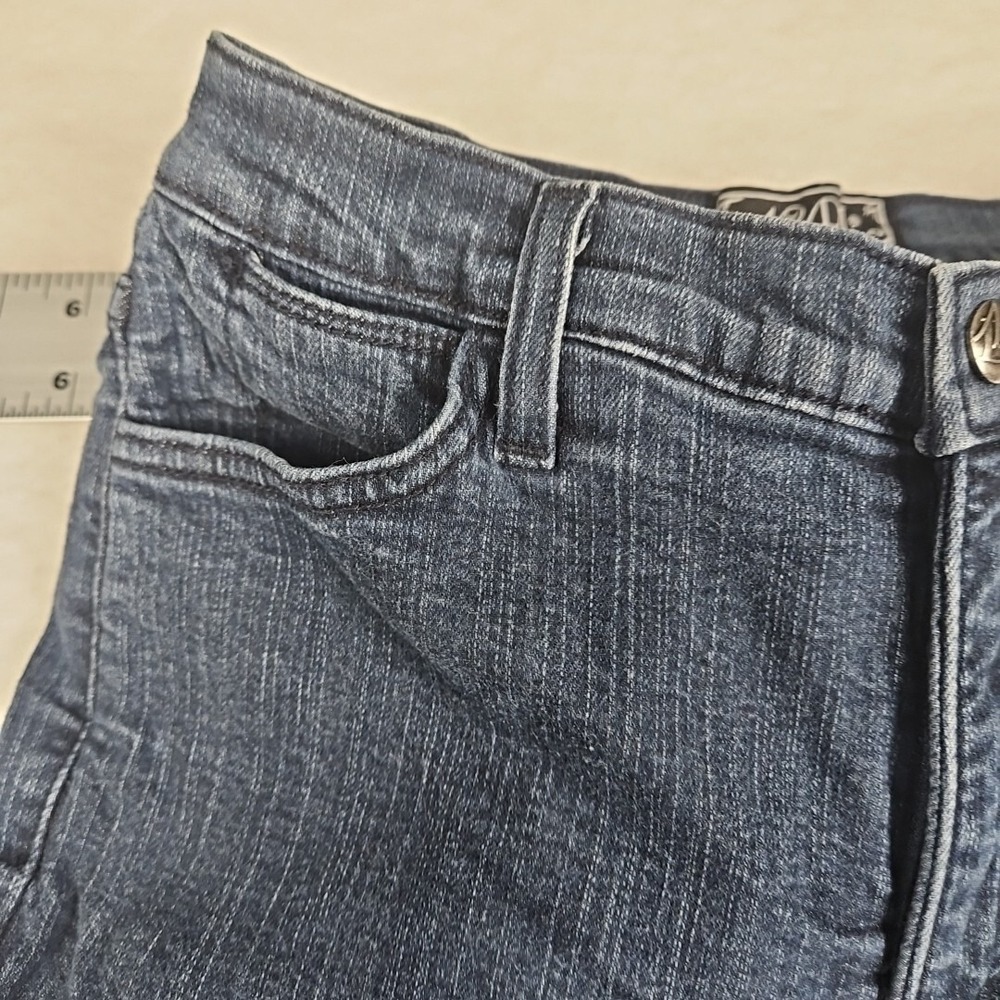 NYDJ Premium Denim Skinny Jeans Ankle Zip Dark Wash Women's - Picture 5 of 14